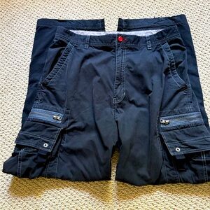 Vintage Bugle Boy Cargo Pants with zip off legs